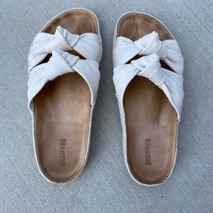 Soludos knotted summer slide